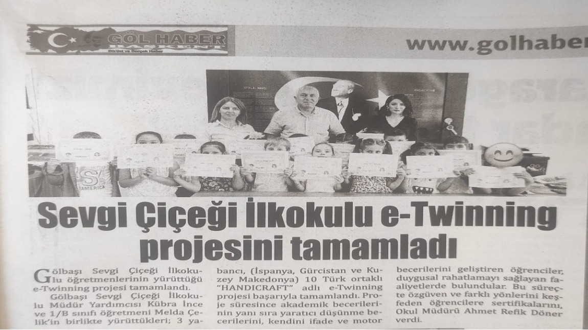 OKULUMUZ E TWİNNİNG PROJESİNİ TAMAMLADI